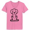 Ladies ComfortSoft ® V Neck Tee Thumbnail