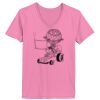 Ladies ComfortSoft ® V Neck Tee Thumbnail