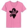 Ladies ComfortSoft ® V Neck Tee Thumbnail