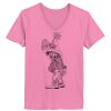 Ladies ComfortSoft ® V Neck Tee Thumbnail