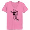 Ladies ComfortSoft ® V Neck Tee Thumbnail