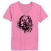 Ladies ComfortSoft ® V Neck Tee Thumbnail