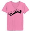 Ladies ComfortSoft ® V Neck Tee Thumbnail