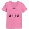 Ladies ComfortSoft ® V Neck Tee Thumbnail