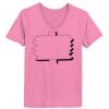 Ladies ComfortSoft ® V Neck Tee Thumbnail