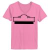 Ladies ComfortSoft ® V Neck Tee Thumbnail