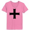 Ladies ComfortSoft ® V Neck Tee Thumbnail