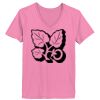 Ladies ComfortSoft ® V Neck Tee Thumbnail