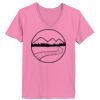 Ladies ComfortSoft ® V Neck Tee Thumbnail