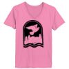 Ladies ComfortSoft ® V Neck Tee Thumbnail