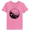 Ladies ComfortSoft ® V Neck Tee Thumbnail