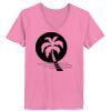 Ladies ComfortSoft ® V Neck Tee Thumbnail