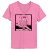 Ladies ComfortSoft ® V Neck Tee Thumbnail