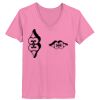 Ladies ComfortSoft ® V Neck Tee Thumbnail