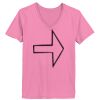 Ladies ComfortSoft ® V Neck Tee Thumbnail