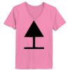 Ladies ComfortSoft ® V Neck Tee Thumbnail