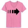 Ladies ComfortSoft ® V Neck Tee Thumbnail