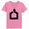 Ladies ComfortSoft ® V Neck Tee Thumbnail