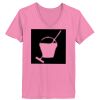 Ladies ComfortSoft ® V Neck Tee Thumbnail