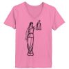 Ladies ComfortSoft ® V Neck Tee Thumbnail