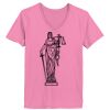 Ladies ComfortSoft ® V Neck Tee Thumbnail