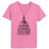 Ladies ComfortSoft ® V Neck Tee Thumbnail