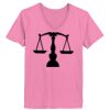 Ladies ComfortSoft ® V Neck Tee Thumbnail