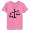 Ladies ComfortSoft ® V Neck Tee Thumbnail