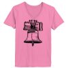 Ladies ComfortSoft ® V Neck Tee Thumbnail