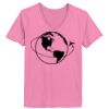 Ladies ComfortSoft ® V Neck Tee Thumbnail