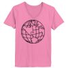 Ladies ComfortSoft ® V Neck Tee Thumbnail