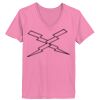 Ladies ComfortSoft ® V Neck Tee Thumbnail