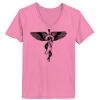 Ladies ComfortSoft ® V Neck Tee Thumbnail