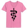 Ladies ComfortSoft ® V Neck Tee Thumbnail