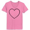 Ladies ComfortSoft ® V Neck Tee Thumbnail