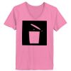 Ladies ComfortSoft ® V Neck Tee Thumbnail