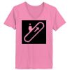 Ladies ComfortSoft ® V Neck Tee Thumbnail