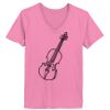 Ladies ComfortSoft ® V Neck Tee Thumbnail