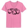 Ladies ComfortSoft ® V Neck Tee Thumbnail