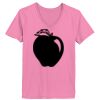 Ladies ComfortSoft ® V Neck Tee Thumbnail