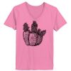 Ladies ComfortSoft ® V Neck Tee Thumbnail