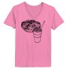 Ladies ComfortSoft ® V Neck Tee Thumbnail