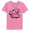 Ladies ComfortSoft ® V Neck Tee Thumbnail