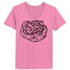 Ladies ComfortSoft ® V Neck Tee Thumbnail