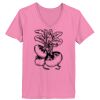 Ladies ComfortSoft ® V Neck Tee Thumbnail