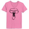 Ladies ComfortSoft ® V Neck Tee Thumbnail