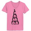 Ladies ComfortSoft ® V Neck Tee Thumbnail