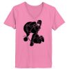 Ladies ComfortSoft ® V Neck Tee Thumbnail