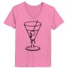 Ladies ComfortSoft ® V Neck Tee Thumbnail