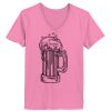 Ladies ComfortSoft ® V Neck Tee Thumbnail